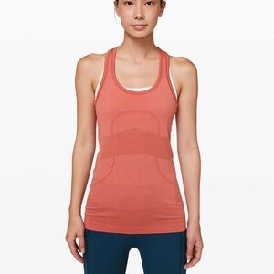 Lululemon Swiftly Tech Tank Top in Rustic Coral